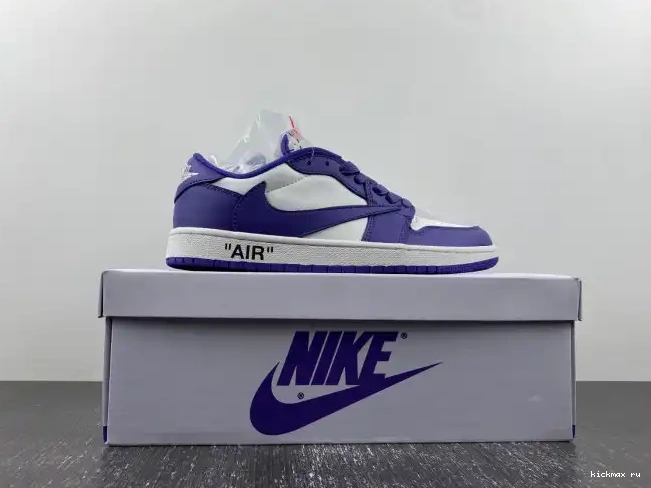 Cheap MAX AIR X JORDAN SCOTT 1 TRAVIS DM7890-386 OFF-WHITE X CUSTOM 0613